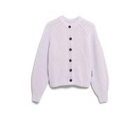 RIPPSTRICK-CARDIGAN | Bio-Woll Mix - lila (M)
