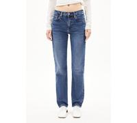 ARMEDANGELS CARENAA - Frauen Straight Fit Jeans - blau 28/32