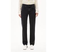 ARMEDANGELS CARENAA - Damen Straight Jeans Mid Waist recycelter Baumwoll Mix Comfort-Stretch blue