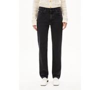 ARMEDANGELS CARENAA Damen Straight Jeans recycelter Baumwoll Mix Comfort Stretch blue Damen W33/L30