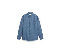 Armedangels - Chambray-Leinen Hemd blau - Gr. - L