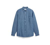 Armedangels - Chambray-Leinen Hemd blau - Gr. - S