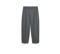 ARMEDANGELS Damen Webhose Barrel Twill – Bio-Baumwoll-Mix, Regular Fit, Space Steel, Gr. S