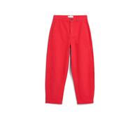 ARMEDANGELS - Women's Workwear Canvas Barrel Pant - Freizeithose, Gr. M, rot (MarsRed)