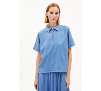 ARMEDANGELS CINZIAA - Frauen Relaxed Fit Bluse - blau L rhea