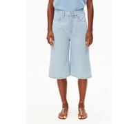 CITY HIGH WAIST JEANS-SHORTS | 100% recycelte Baumwolle - blau (25)