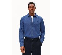 KLASSISCHES JEANS-HEMD | Bio-Baumwoll Mix - blau (XL)