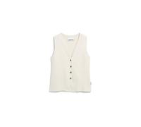 Armedangels - COMPACT BUTTONED KNIT VEST oatmilk - Gr. - L