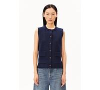 ARMEDANGELS COMPACT CREW Damen Strickweste aus 100% Bio-Baumwolle tinted navy M