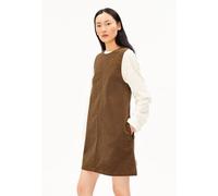 CORD-MINI-KLEID | Bio-Baumwoll Mix - braun (XS)
