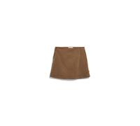 CORD-MINI-ROCK | Bio-Baumwoll Mix - braun (XS)