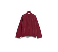 ARMEDANGELS COTTON FLEECE Damen Jacke aus Bio-Baumwolle velvet red L