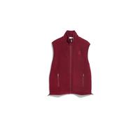 ARMEDANGELS Damen Fleeceweste rot | XS