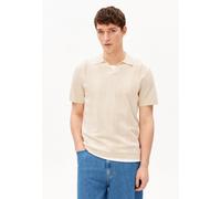 Armedangels Cotton Knit Baumwoll-Strickpoloshirt – 100% Bio-Baumwolle – Beige XL
