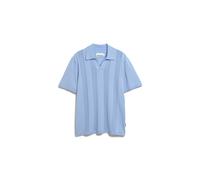 Armedangels - COTTON KNIT POLOSHIRT wedgwood - Gr. - M