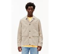 BAUMWOLL-LEINEN-JACKE | Bio-Baumwoll-Mix - beige (XL)