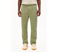 ARMEDANGELS COTTON LINEN Herren Stoffhose aus Baumwoll-Leinen-Mix fatigue green