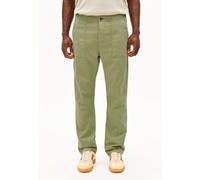 ARMEDANGELS COTTON LINEN Herren Stoffhose aus Baumwoll-Leinen-Mix fatigue green