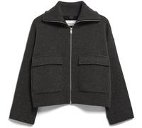 Armedangels Cotton-Wool Knit Damen Freizeitjacke, Parkas schwarz Größe L Lifestyle Hautfreundlich