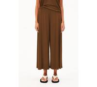 Armedangels Damen Cropped Jersey Hose (Größe M, braun)