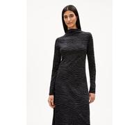 ARMEDANGELS - Women's Dailimaa Zebraraa - Kleid, Gr. S, schwarz (Black)