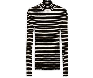 Armedangels Damen Alaania Chiffron Str Pullover (Größe L, schwarz)