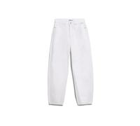 BAARLY BARREL JEANS | 100% recycelte Baumwolle Non Stretch - weiss (29-34)