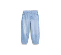 BAARLY HIGH WAIST BARREL JEANS | Bio-Baumwoll Mix non stretch - blau (28-30)