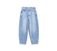 BAARLY HIGH WAIST BARREL JEANS | Bio-Baumwoll Mix non stretch - blau (31-34)