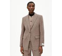 ARMEDANGELS Damen Blazer - Mikulaa Tweed Pure-Walnut Cream (Braun) M