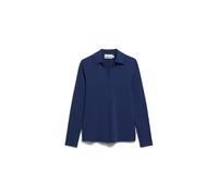 ARMEDANGELS Damenbluse NALAANNIA – Slim-Fit, Bio-Baumwoll-Mix – blau (S)