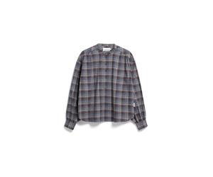 ARMEDANGELS Damen Bluse aus Bio-Baumwolle EFINARAA Check Loose Fit