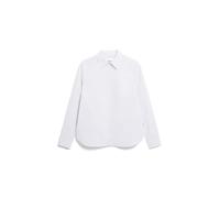 ARMEDANGELS Damenbluse LOUILAA – Relaxed-Fit aus Bio-Baumwolle Weiß Größe L