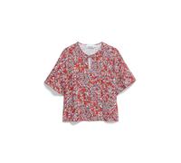 ARMEDANGELS Bluse ANDRIKAA MOSAIC LINO aus Leinen-Mix Regular Fit Damen Rot XS