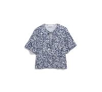 ARMEDANGELS Damen Bluse aus Leinen-Mix ANDRIKAA Mosaic LINO Regular Fit Night Sky