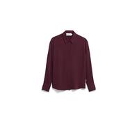 LARISAANA LONGSLEEVE | Bluse aus LENZING™ ECOVERO™ Viskose - rot (S)