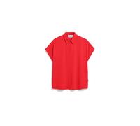 ARMEDANGELS Damen Bluse aus LENZING™ ECOVERO™ Viskose LARISAANA Relaxed Fit Mars Red L