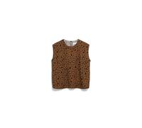ARMEDANGELS NERAALI LEOPAA - Frauen Relaxed Fit Bluse - braun M dark camel