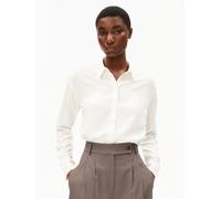 ARMEDANGELS Damen Bluse - Larisaana Longsleeve Blouse Off White (Weiß) XS
