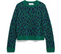 Armedangels Damen Diliriaa Leopaa Pullover (Größe L, gruen)