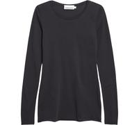 ARMEDANGELS Damen Langarmshirt EINIAARA SOFT aus Bio-Baumwolle Schwarz L