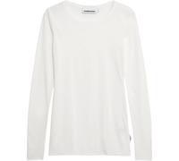ARMEDANGELS Damen Longsleeve aus Bio-Baumwolle EINIAARA Soft Slim Fit Off White