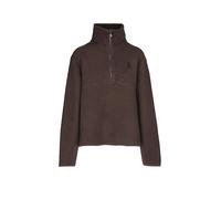 HAARLEENAA BAUMWOLL-FLEECE | 100% Bio-Baumwolle - braun (XS)