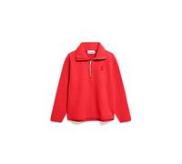 ARMEDANGELS HAARLEENAA Damen Fleece-Sweatshirt aus Bio-Baumwolle mars red S