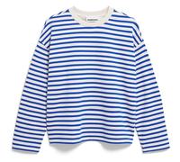 ARMEDANGELS Sweater Oversized Fit FRANKAA STRIPES creme | M