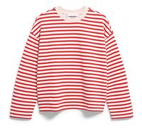 ARMEDANGELS Sweater Oversized Fit FRANKAA STRIPES creme | XS