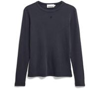 Armedangels Damen Gmt Dye Rib Longsleeve (Größe S, schwarz)