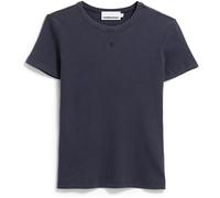 GMT DYE RIPP-T-SHIRT | Bio-Baumwoll-Mix - blau (M)
