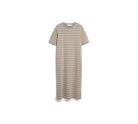 XELINAA FEIN GESTREIFTES MIDI-KLEID | Bio-Baumwoll Mix - mehrfarbig (M)