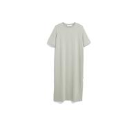XELINAA JERSEY MIDI DRESS | Heavyweight Jerseykleid aus recyceltem Baumwoll Mix - grün (XXL)